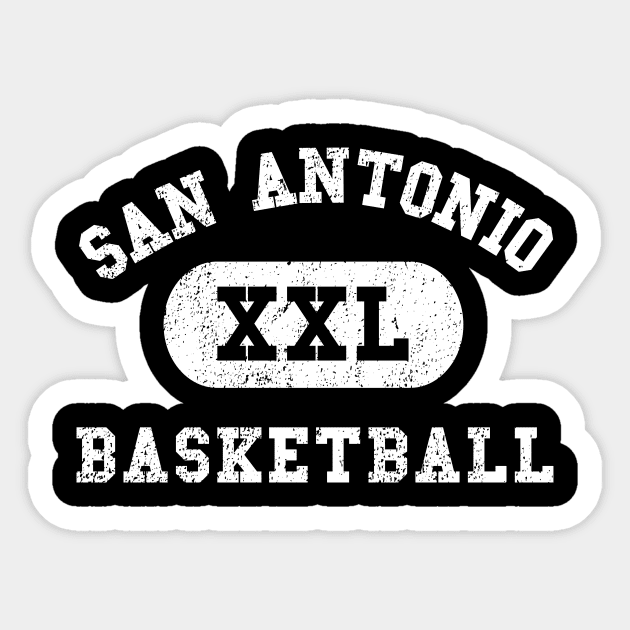 San Antonio Basketball Sticker by sportlocalshirts